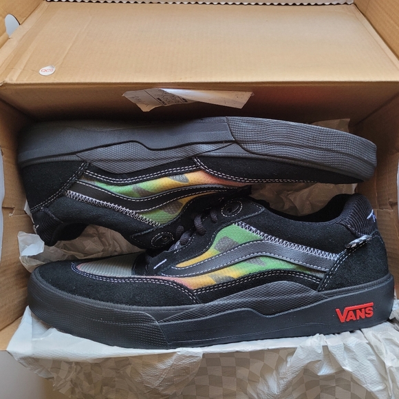 Vans Men's Wayvee Tyson Peterson Skate shoes Black Asphalt Popcush Size 11.5 - Picture 6 of 7